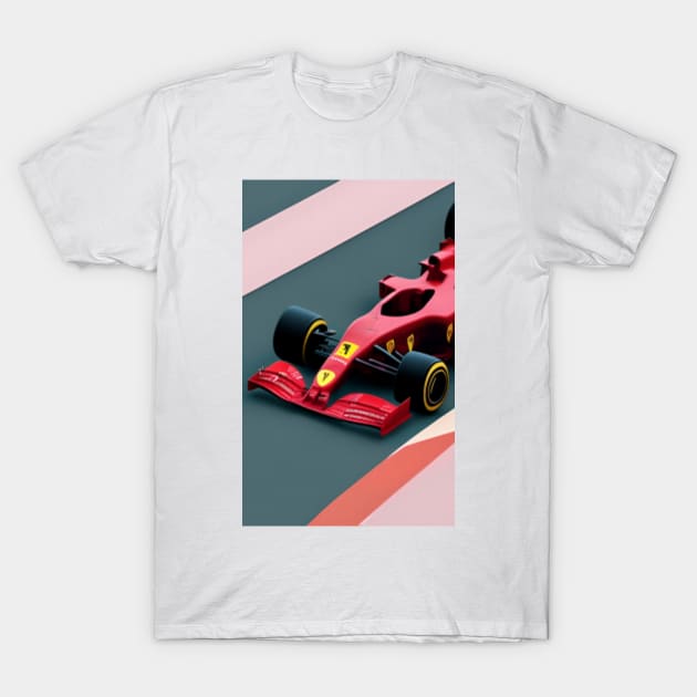 Scuderia Ferrari Shirt, Vintage Formula One 2023 Crewneck Unisex T-shirt