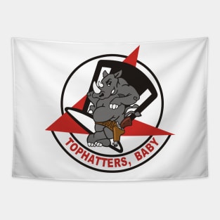 F/A18 Rhino - VFA14 Tophatters Tapestry