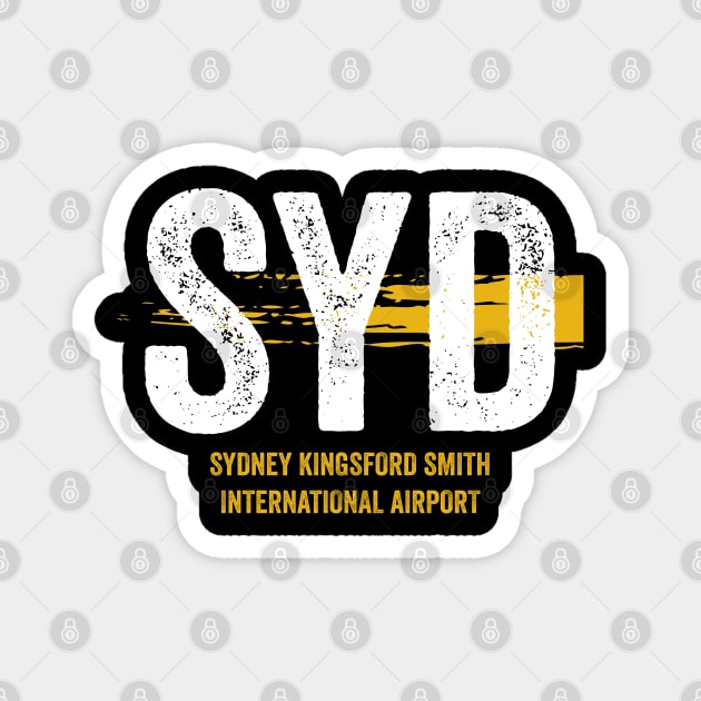 SYD Airport Code Sydney International Airport Magnet by VFR Zone