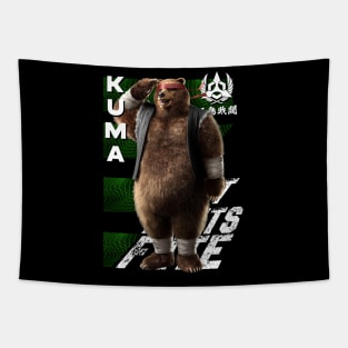 Kuma (Tekken 8) Tapestry