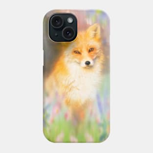 Summer Meadow Fox Phone Case