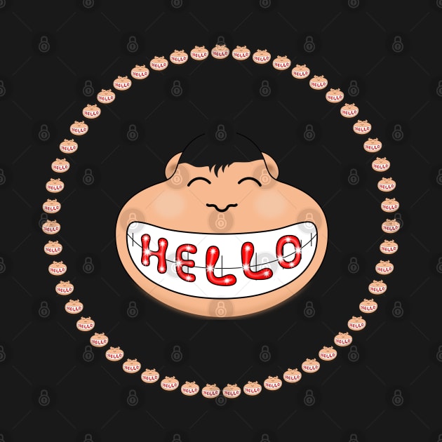 Hello world is a greeting by be1shop