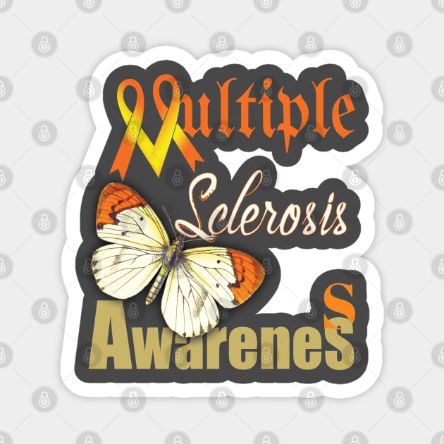 Multiple Sclerosis Awareness Magnet by TeeText