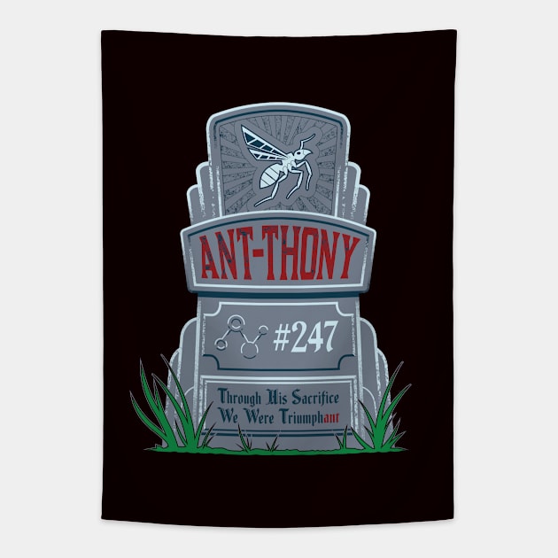 Triumphant Ant-thony Tapestry by DCLawrenceUK