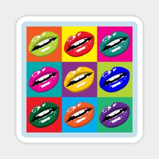 LIPS POP Art Magnet