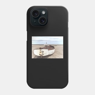 Boats On a Shingle Beach Phone Case