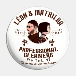 Leon & Mathilda Professional Cleaners Lts Pin