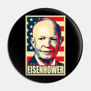 Dwight D Eisenhower Hope Style Pin