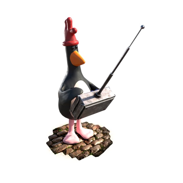 Feathers Mcgraw Remote Control Funny Cute by Ac Vai