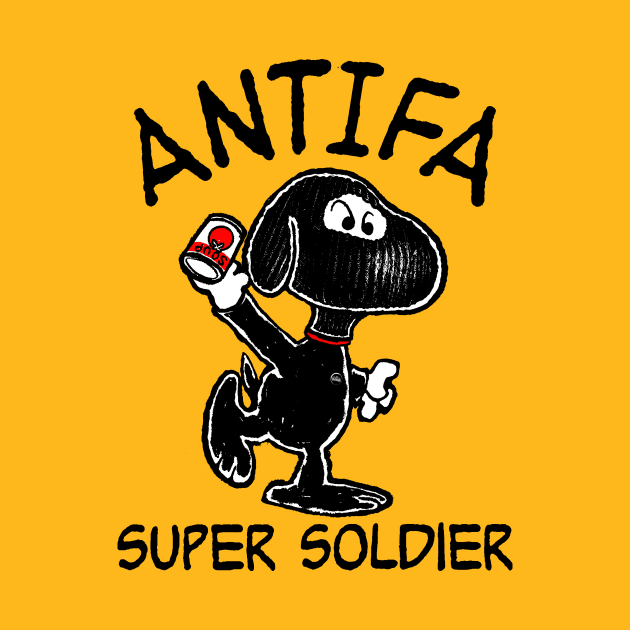 ANTIFA SOUPER SOLDIER by TeeLabs