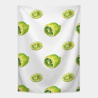 Tropical fruits pattern Tapestry