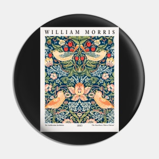 William Morris Strawberry Thieves Pin