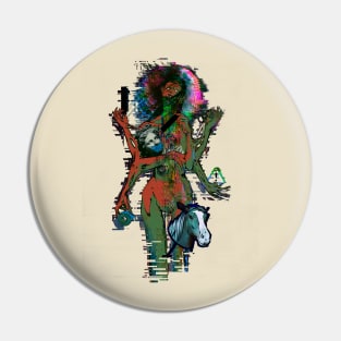 Millennial Horsemen of the Apocalypse (CENSORSHIP) Pin