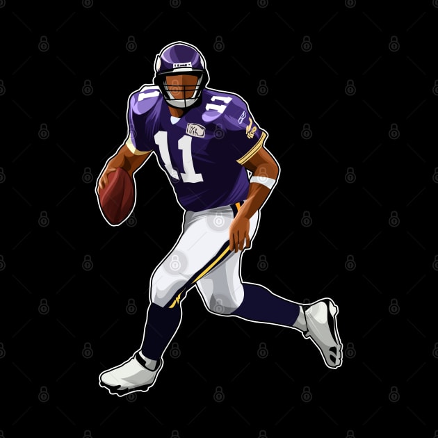 Daunte Culpepper #11 Looks To Pass by GuardWall17