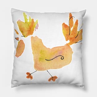 Chicken Yard 1 -Full Size Image Pillow