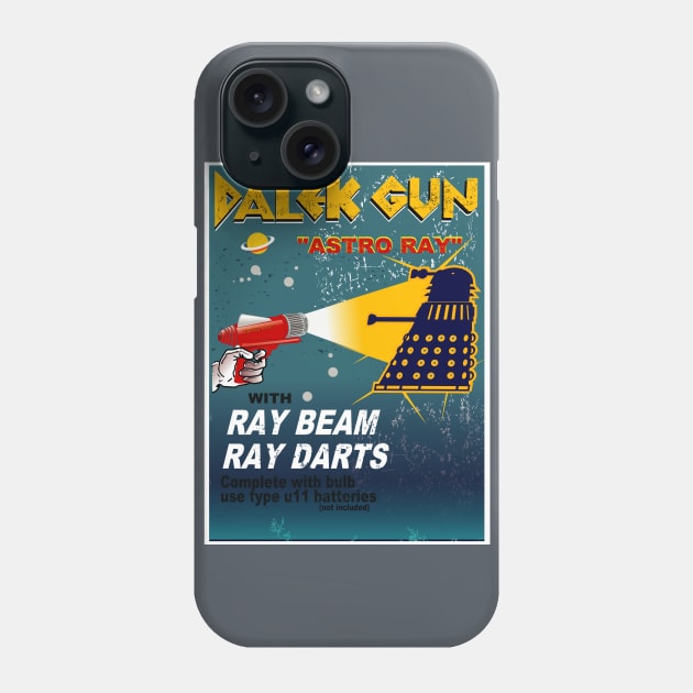 DALEK GUN ASTRO RAY Phone Case by KARMADESIGNER T-SHIRT SHOP