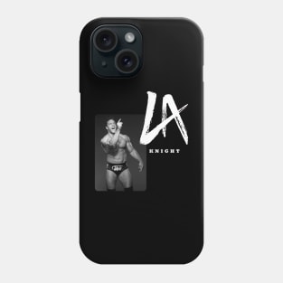 Knight // black white Phone Case