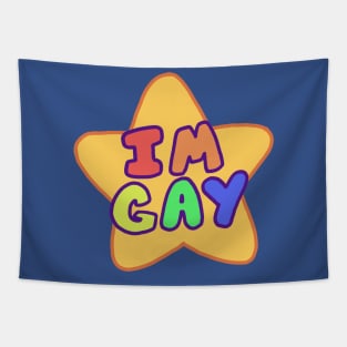 IM GAY Tapestry