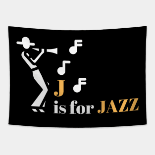 J is for Jazz Tapestry