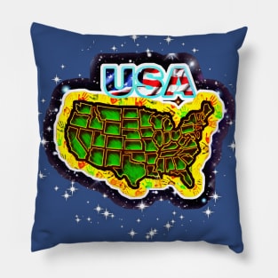 Hands Across America Pillow