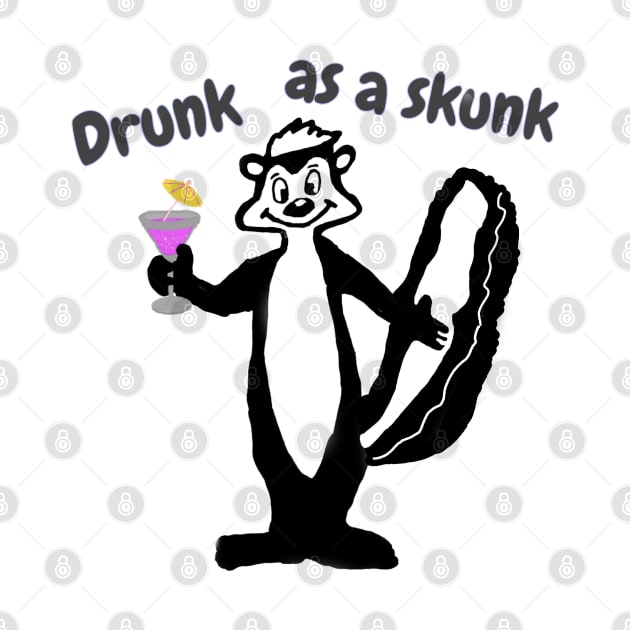 Drunk as a skunk by Fantasticallyfreaky