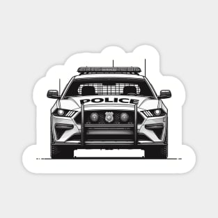 Police car Magnet