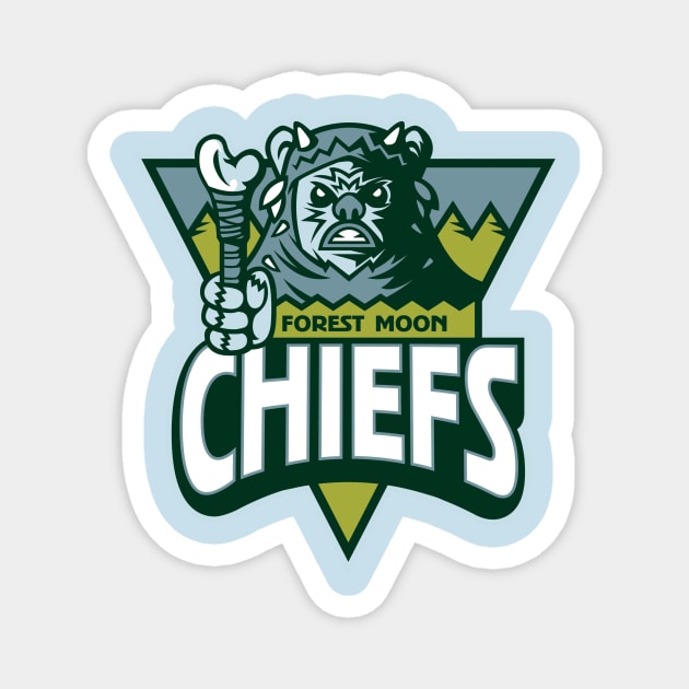 Forest Moon Chiefs Magnet by WanderingBert