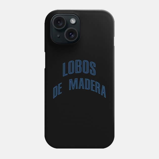 Minnesota Timberwolves Lobos De Madera español Phone Case by teakatir