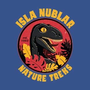 Isla Nublar Nature Treks Dinosaur T-Shirt