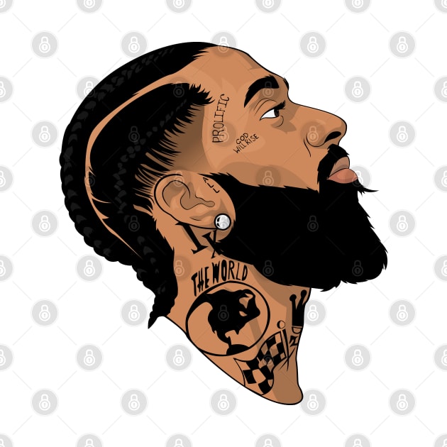 Nipsey Hussle by leondesignsau