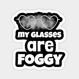 foggy glasses Magnet