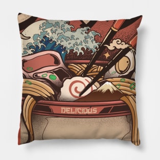 Delicious Ramen Pillow