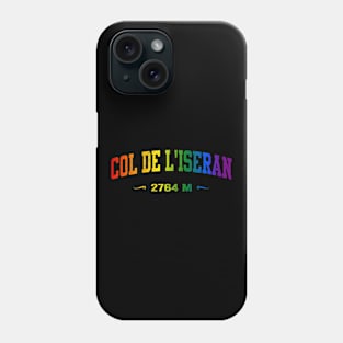 Col De L'Iseran Cycling Bike Souvenir Phone Case