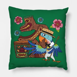 Come See The Tiki Room Pillow