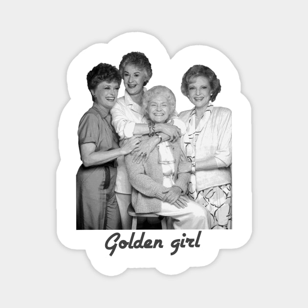 Golden girls Magnet by adam.mich