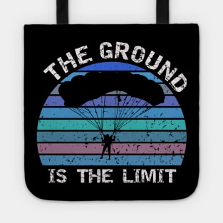 The ground is the limit - base jumping Tote