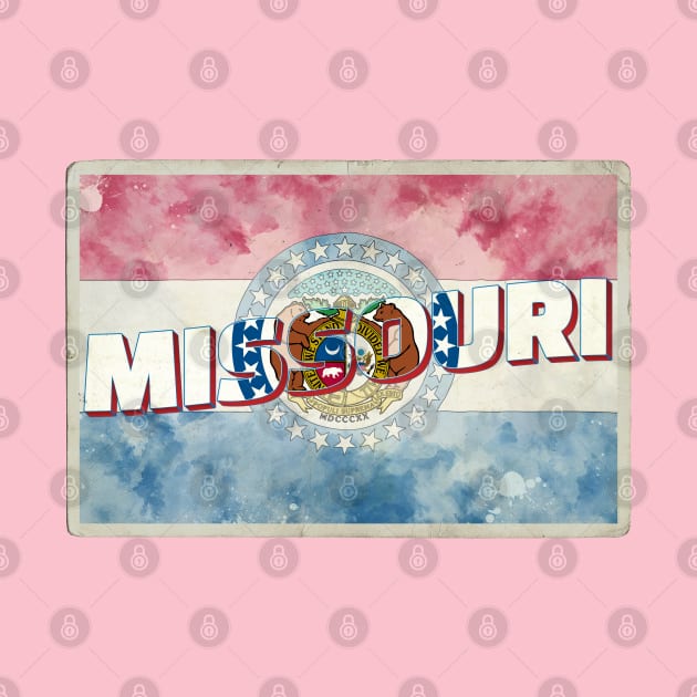 Missouri vintage style retro souvenir by DesignerPropo