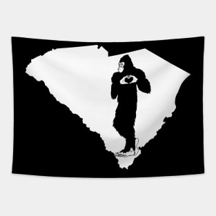 South Carolina Bigfoot Tapestry