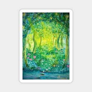 Enchanted woods Magnet