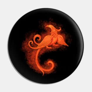 The phoenix: symbol of resilience Pin