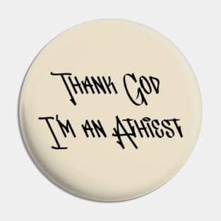 Athiest Pin