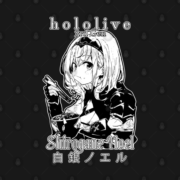 Shirogane Noel 3rd Gen Hololive by TonaPlancarte