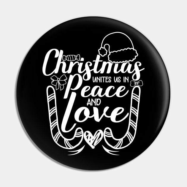 christmas unites us in peace and love christmas quotes design Pin by greatnessprint