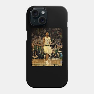 Ray Allen - Vintage Design Of Basketball Phone Case