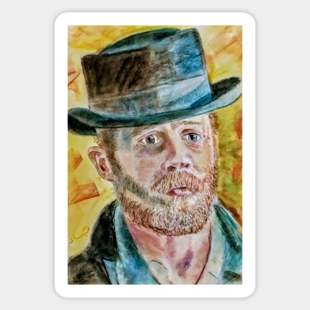 A handsome Alfie Solomon's - Tom Hardy - Sticker | TeePublic