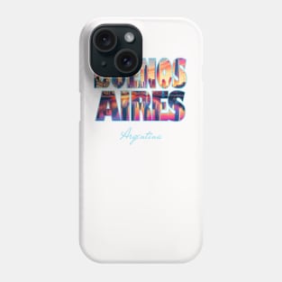 Unique Buenos Aires Argentina Skyline Phone Case