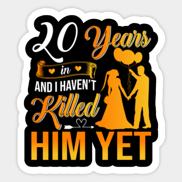 20th Wedding Anniversary Gift Shirt For