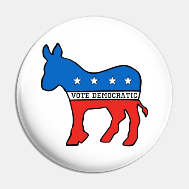 DEMOCRATIC DONKEY MASCOT VOTE DEMOCRAT Pin by colormecolorado