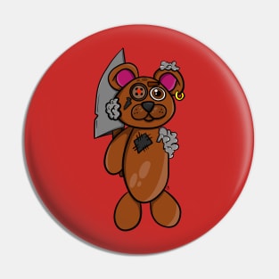 Evil teddy Pin