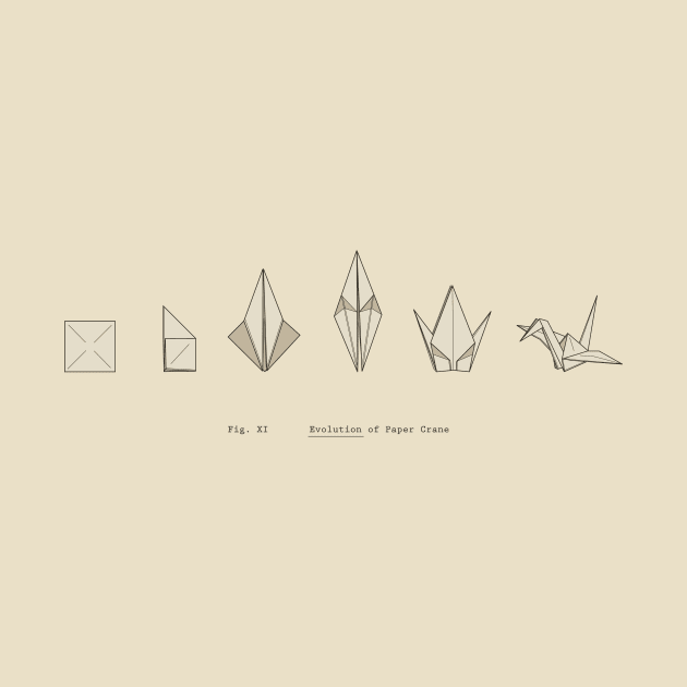 Evolution of Paper Crane by Agrimony